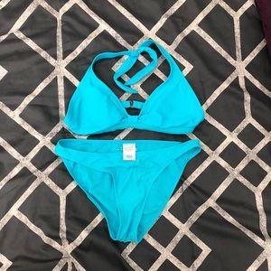 Teal bikini